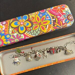Brighton Charm Bracelet and charms